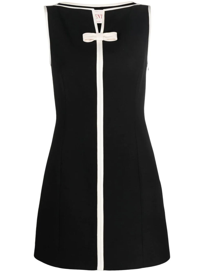 Valentino Garavani  bow-detail shift mini dress