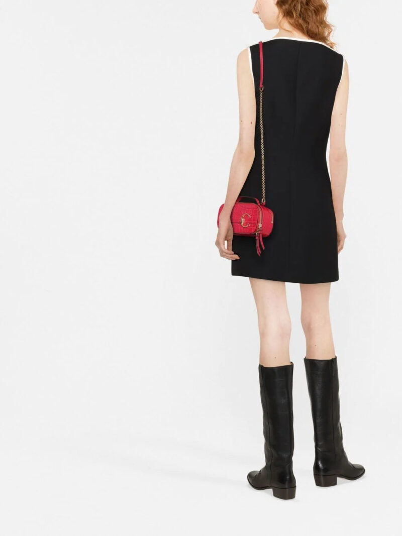 Valentino Garavani  bow-detail shift mini dress