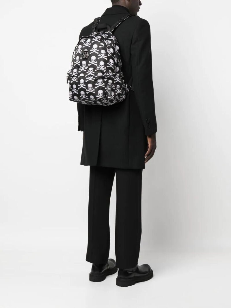 Phillip plein skull-print backpack