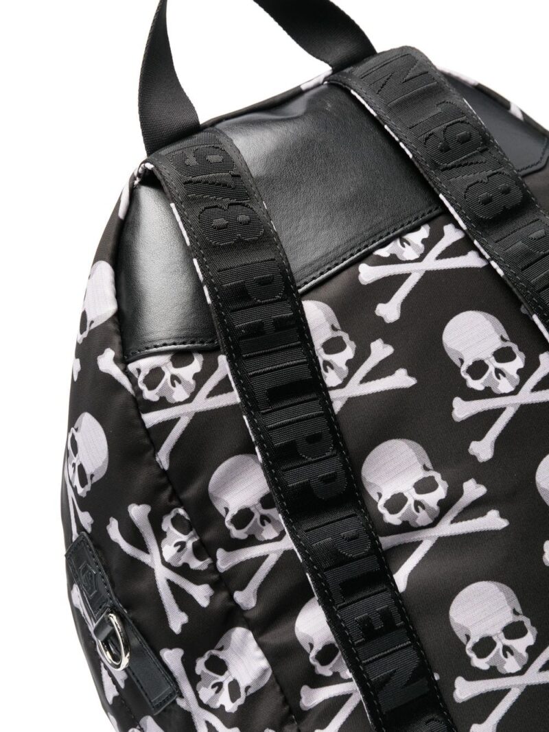 Phillip plein skull-print backpack