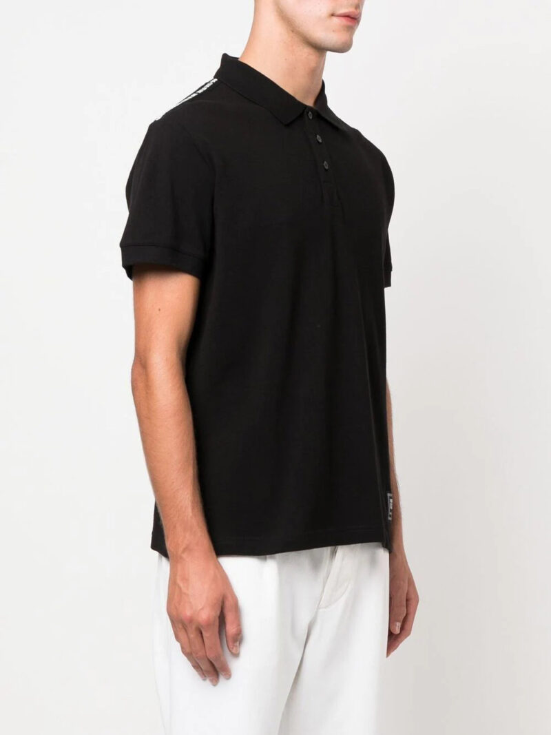 Versace Jeans Couture  logo-embroidered polo shirt