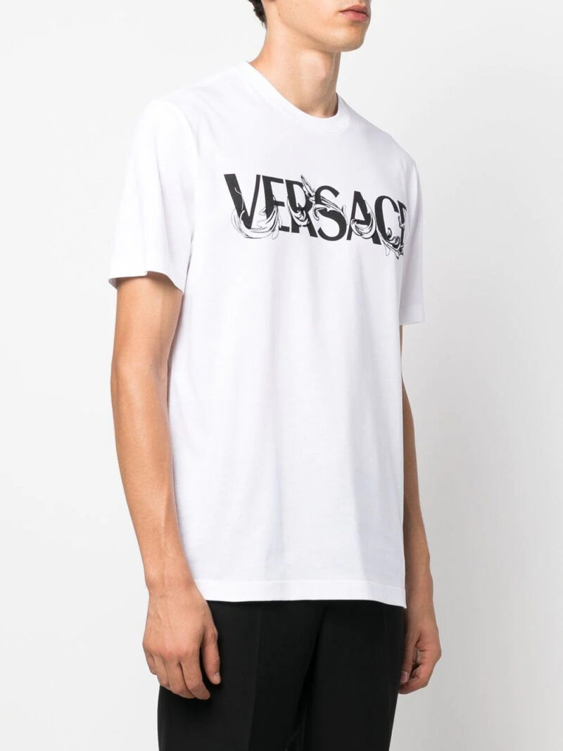 Versace  logo-print short-sleeved T-shirt