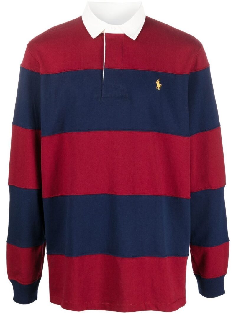 Polo Ralph Lauren long-sleeve stripe polo shirt
