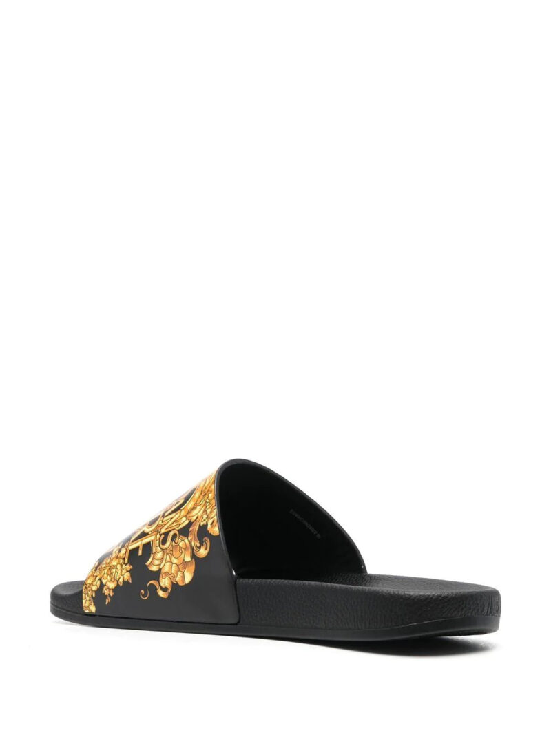 Versace Jeans Couture  logo-print slides