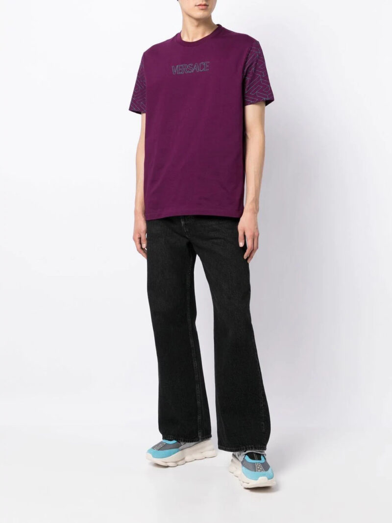 Versace  logo crew-neck T-shirt