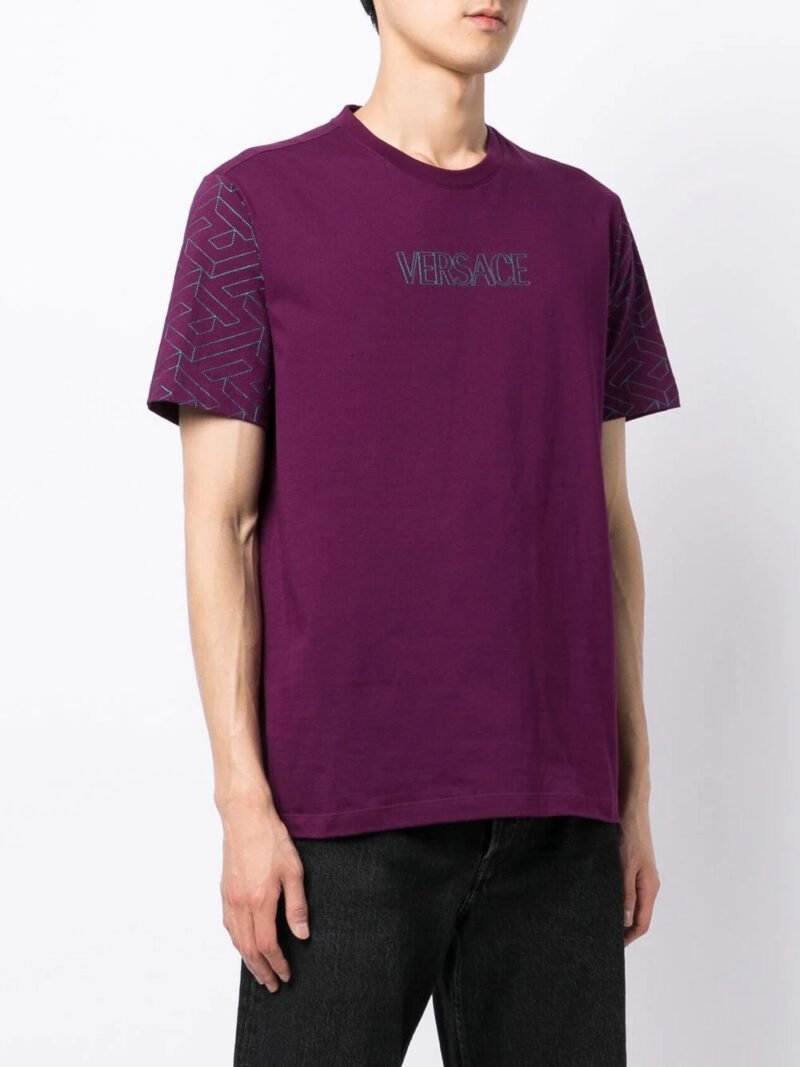 Versace  logo crew-neck T-shirt