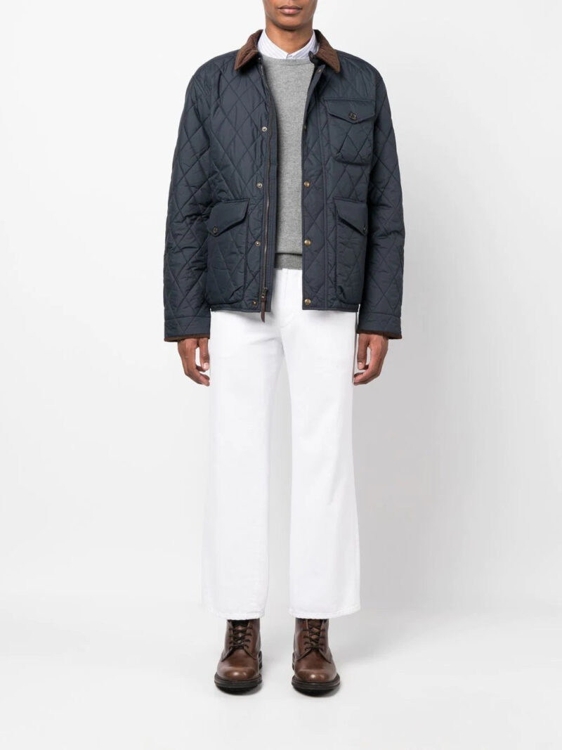 Polo Ralph Lauren  pouch-pocket quilted jacket