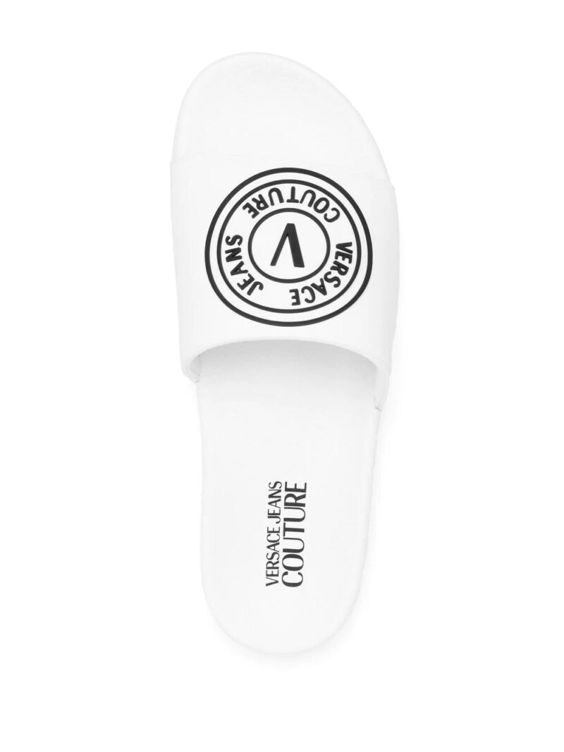 Versace Jeans Couture  logo print slides