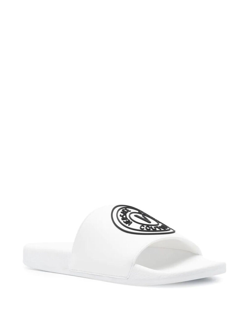 Versace Jeans Couture  logo print slides