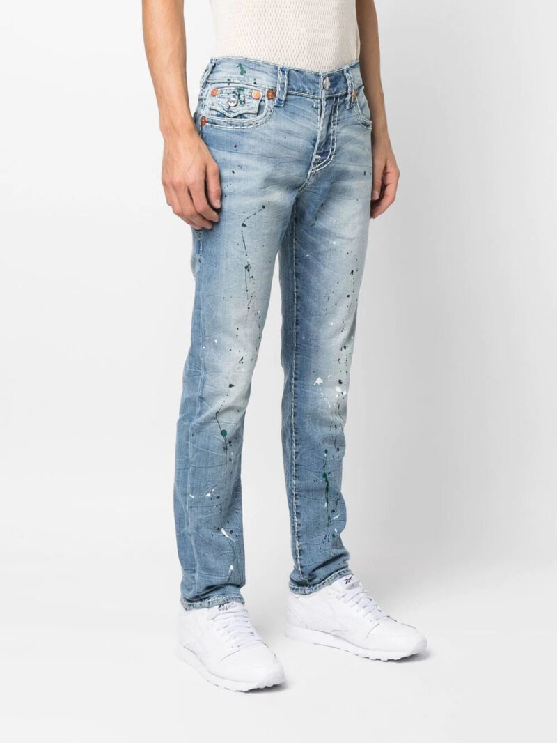 True Religion Rocco paint-splatter jeans