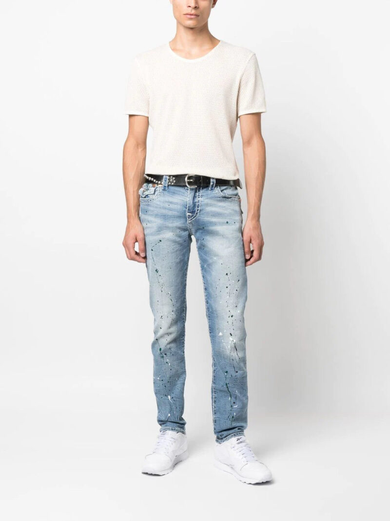 True Religion Rocco paint-splatter jeans