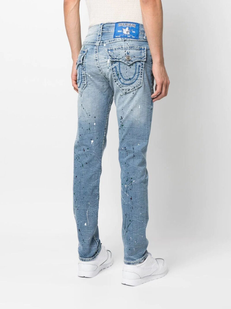 True Religion Rocco paint-splatter jeans