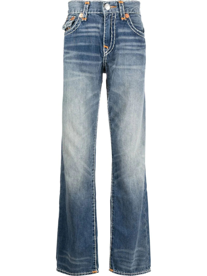 True Religion x 20th Ricky Vintage washed straight leg jeans