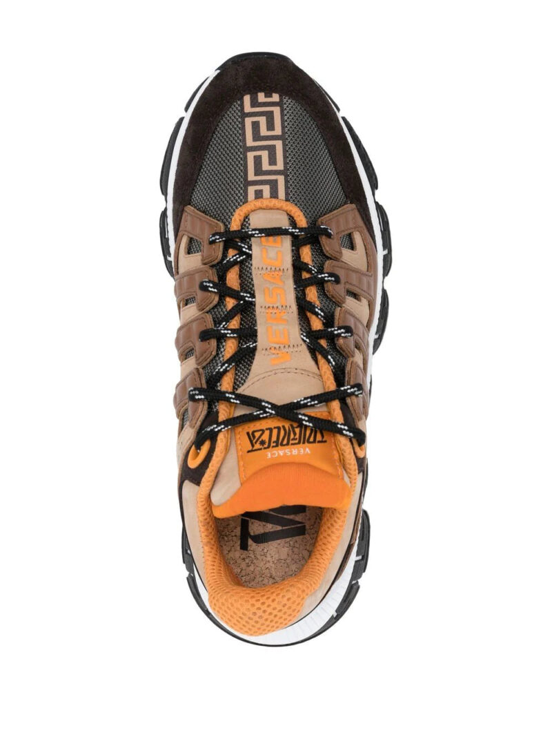 Versace Greca-motif low-top sneakers