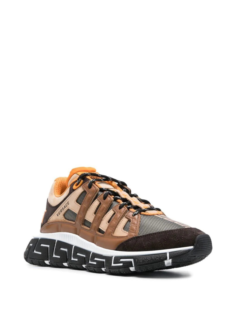 Versace Greca-motif low-top sneakers