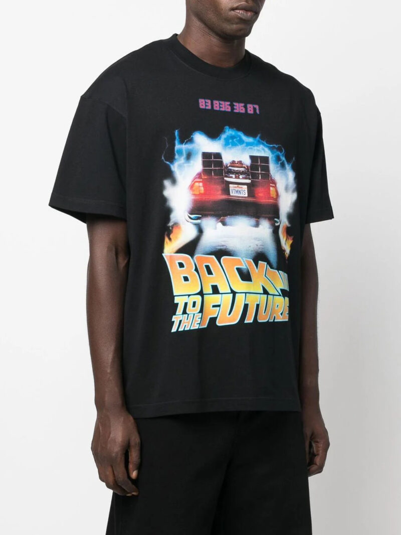 VTMNTS Back to the Future graphic-print T-shirt