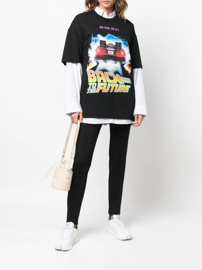 VTMNTS Back to the Future graphic-print T-shirt
