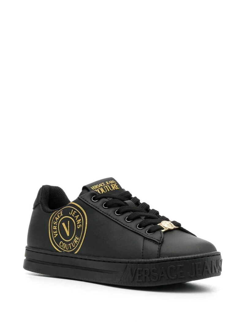 Versace V-Emblem low-top sneakers