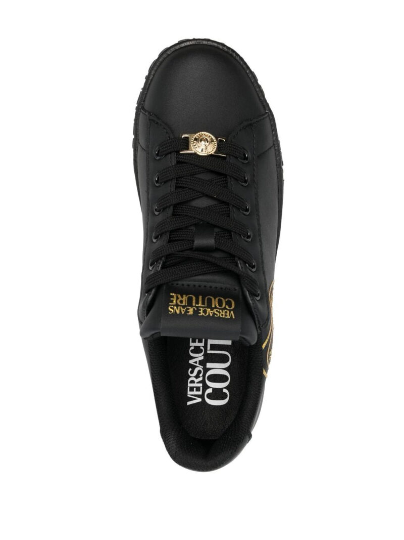 Versace V-Emblem low-top sneakers