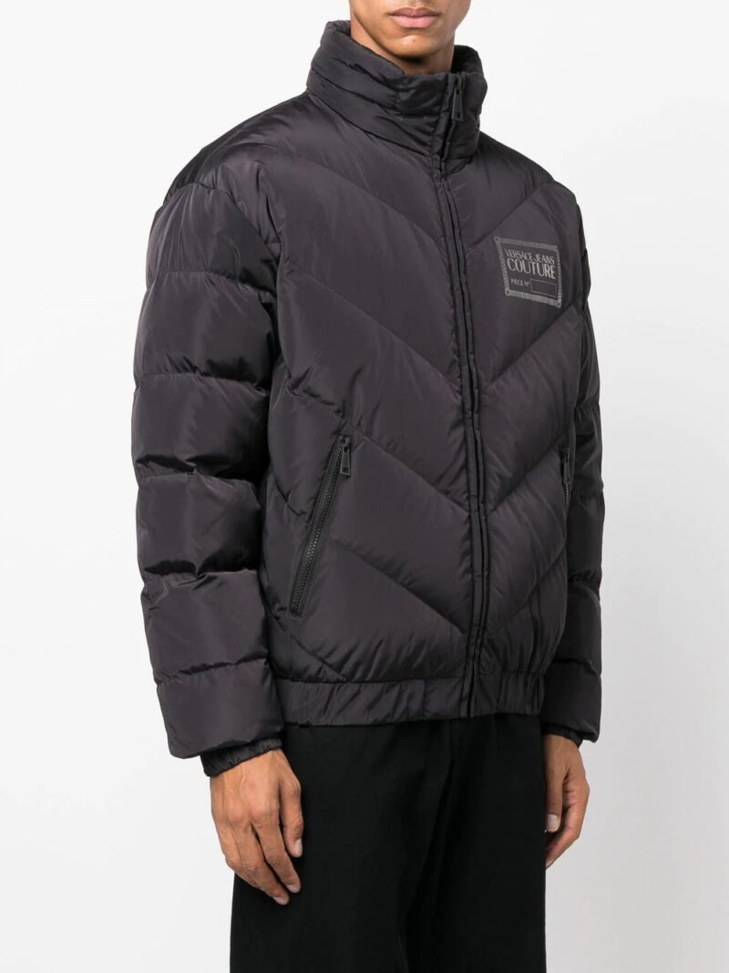Versace Jeans Couture chest logo-print padded jacket