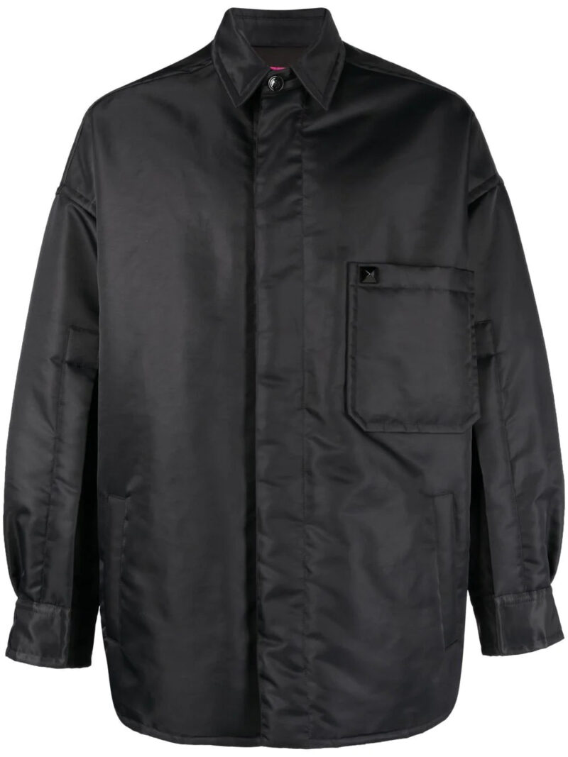 Valentino  Rockstud detail shirt jacket