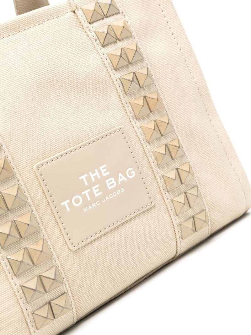 Marc Jacobs mini The Tote studded top-handle bag