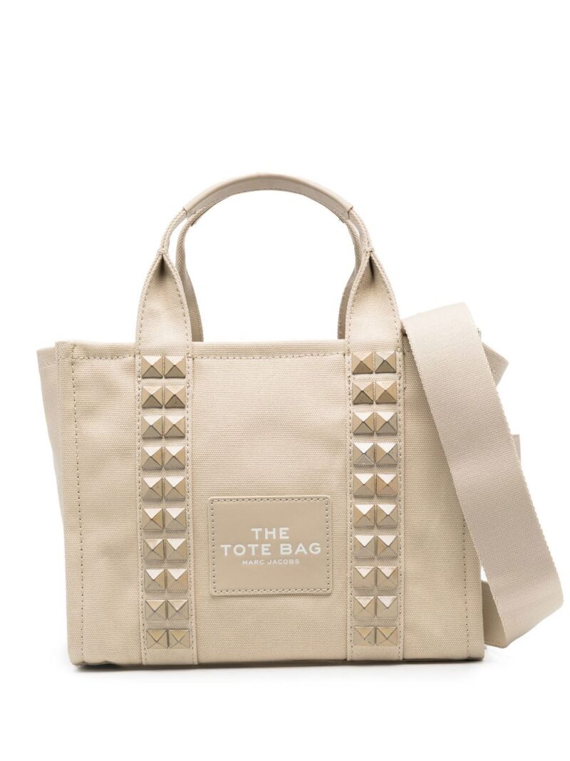 Marc Jacobs mini The Tote studded top-handle bag
