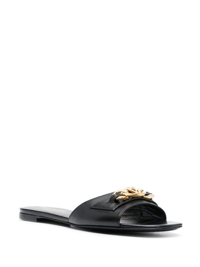 Valentino Garavani  VLogo leather slides