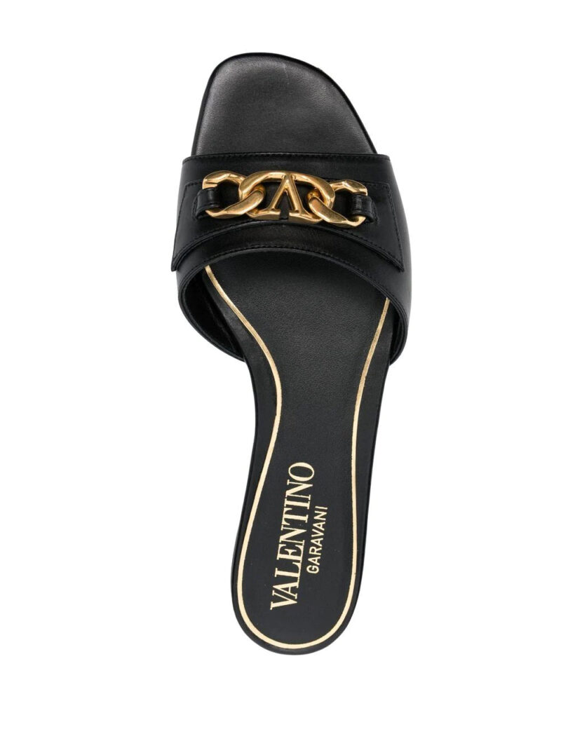 Valentino Garavani  VLogo leather slides