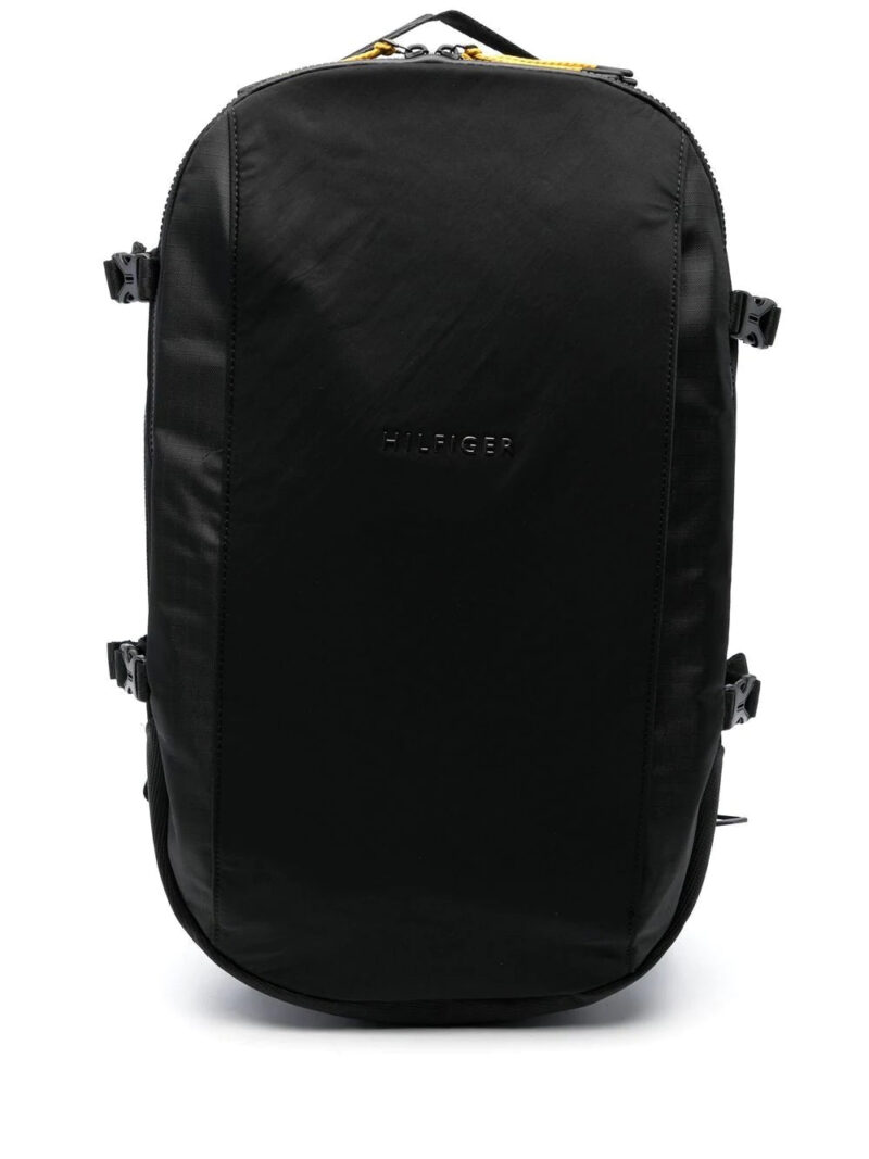 Tommy Hilfiger logo-plaque backpack