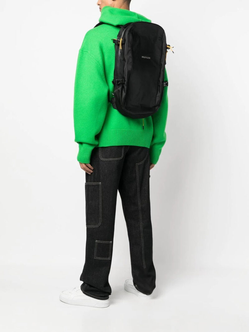 Tommy Hilfiger logo-plaque backpack