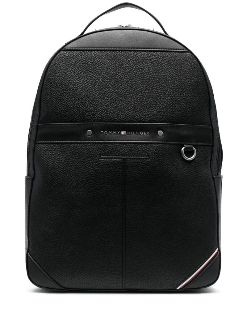 Tommy Hilfiger grained texture backpack