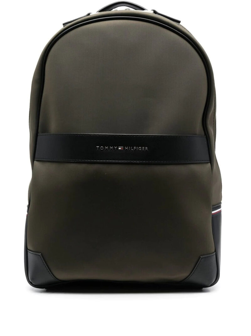 Tommy Hilfiger logo-plaque backpack