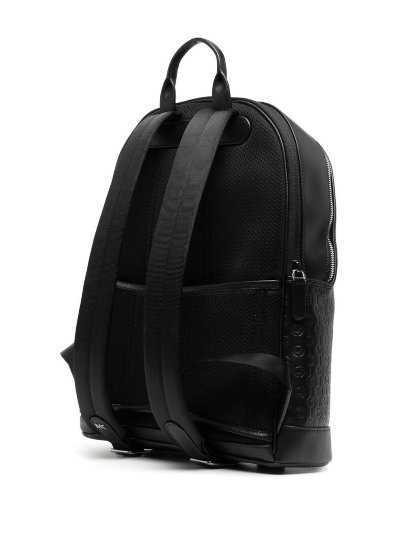 Micheal kors embossed-logo leather backpack
