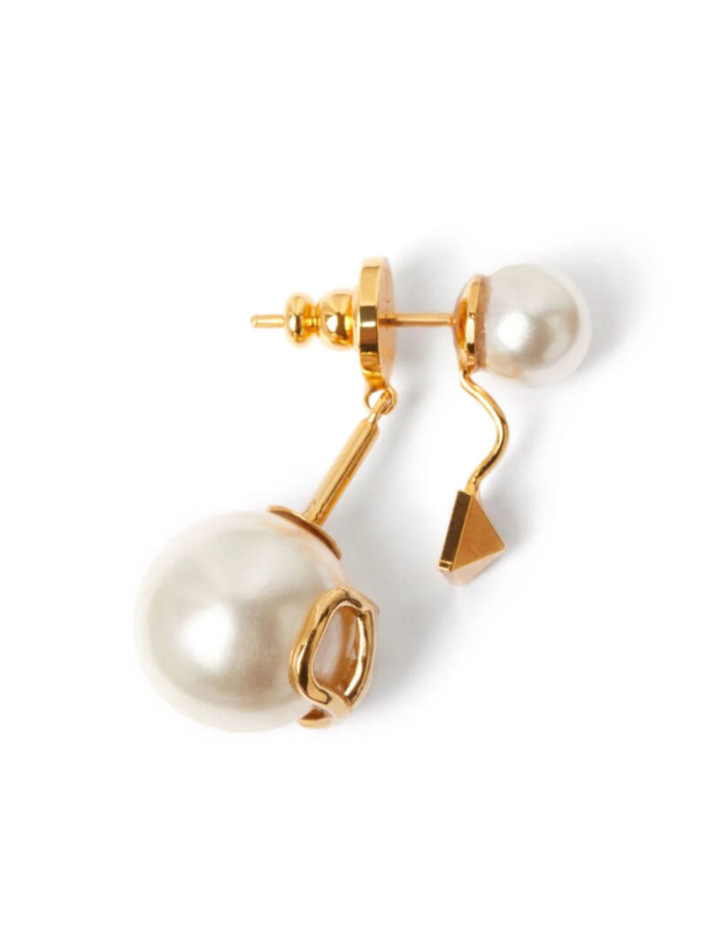 Valentino Garavani  VLogo pearl drop earring