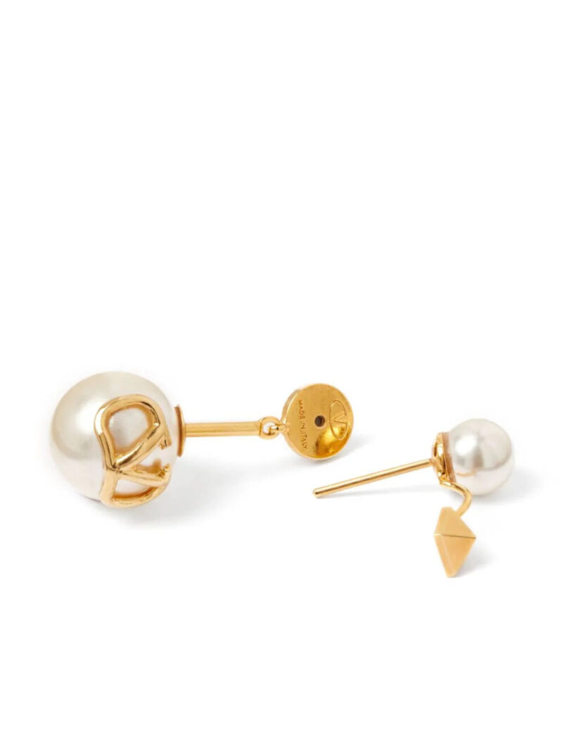 Valentino Garavani  VLogo pearl drop earring