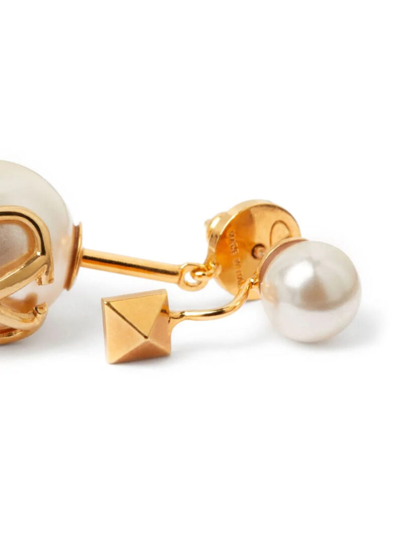 Valentino Garavani  VLogo pearl drop earring