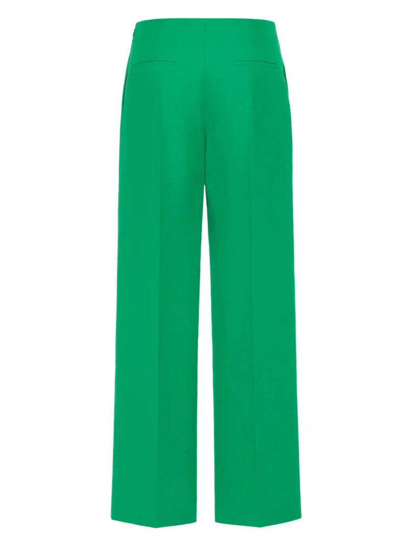 Valentino Garavani wide-leg wool-silk trousers