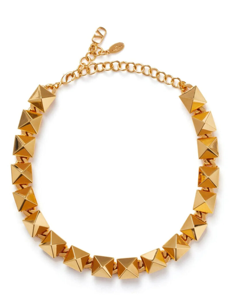 Valentino Garavani  Rockstud chain-link choker
