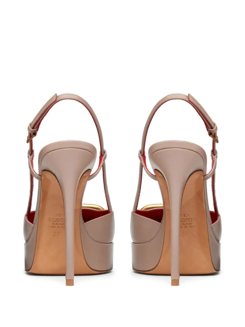Valentino Garavani 120mm VLogo Signature slingback pumps