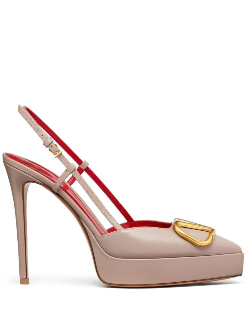 Valentino Garavani  120mm VLogo Signature slingback pumps