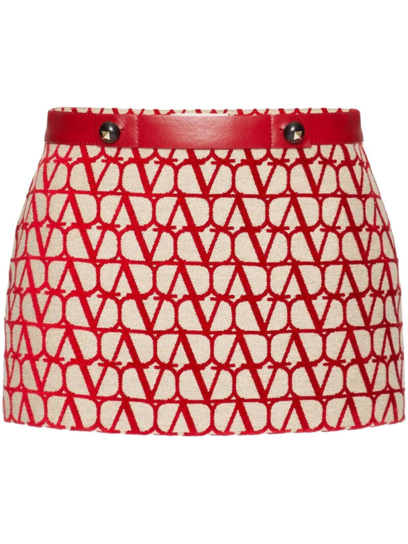 Valentino Garavani  Toile Iconographe mini skirt