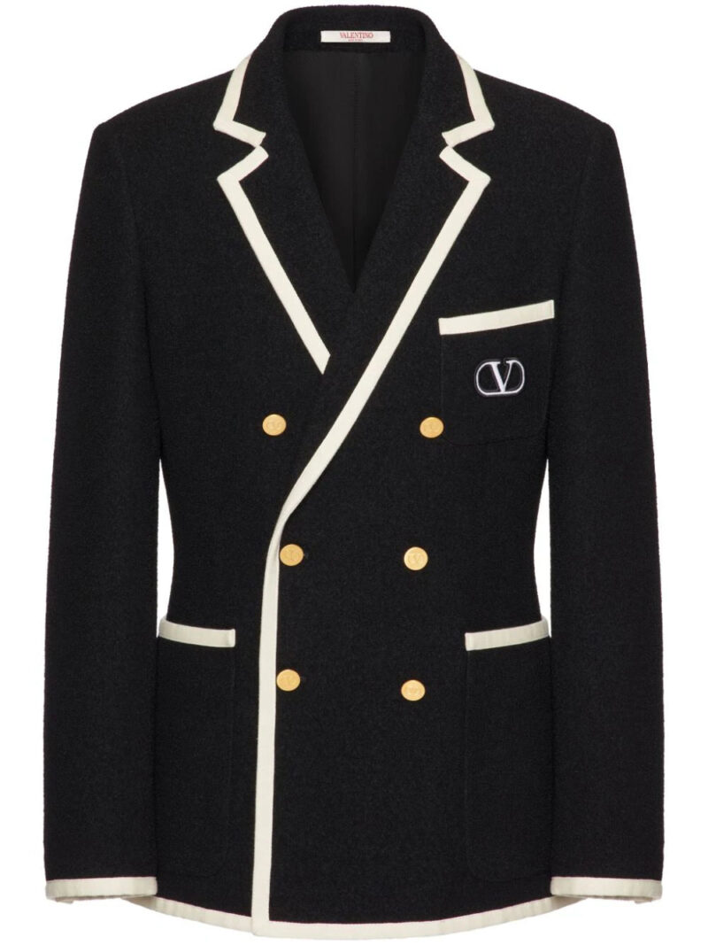 Valentino Garavani  VLogo Signature double-breasted blazer