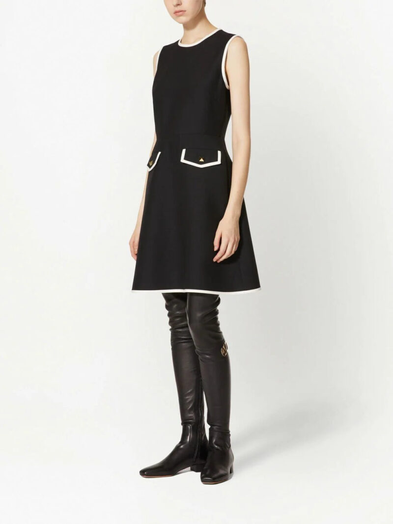 Valentino Garavani  Roman Stud sleeveless dress