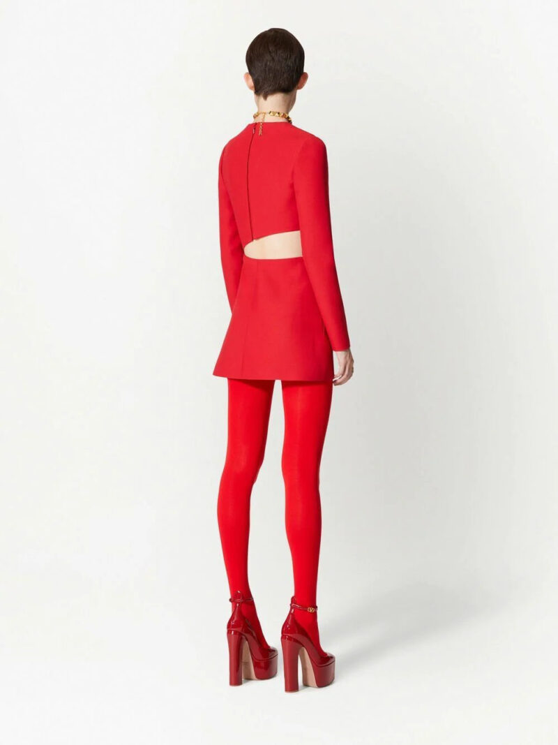 Valentino Garavani  Crepe Couture short dress