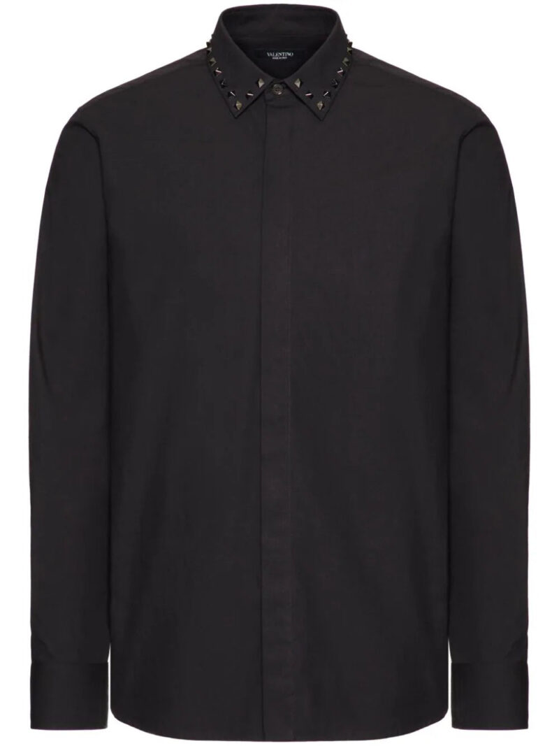 Valentino Garavani  Untitled studs cotton shirt