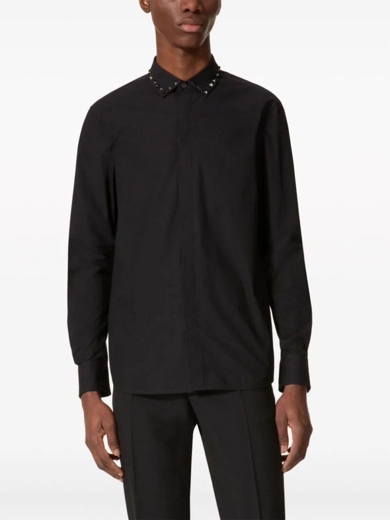 Valentino Garavani Untitled studs cotton shirt