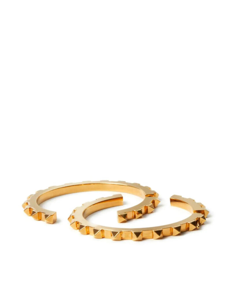 Valentino Garavani  Rockstud hoop earrings