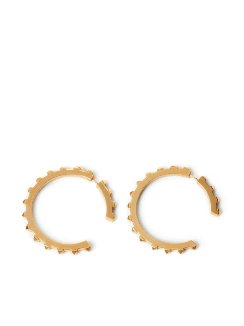 Valentino Garavani  Rockstud hoop earrings