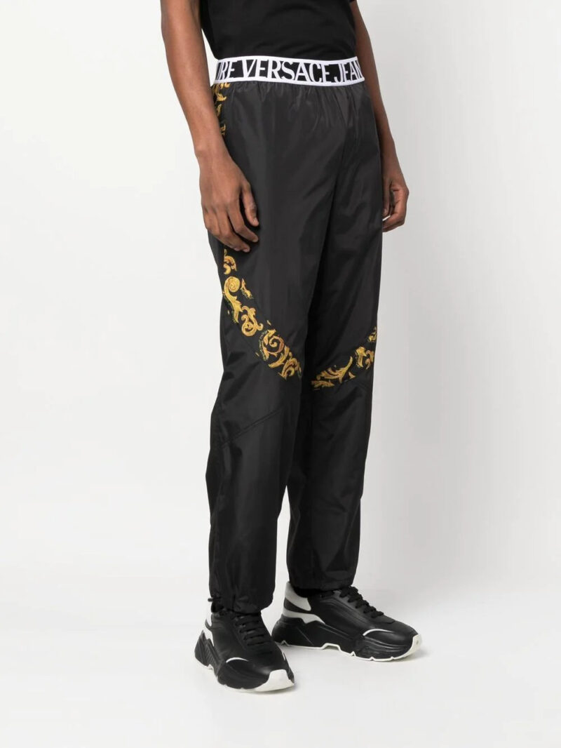 Versace Jeans Couture  Baroque-print track pants